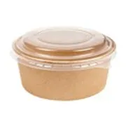 Kraft posuda sa poklopcem 500ml